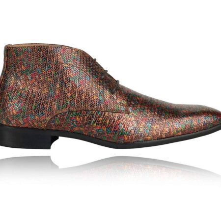 Multicolor Spectrum High Lureaux - Handgemaakte Nette Schoenen Voor Heren | Lureaux