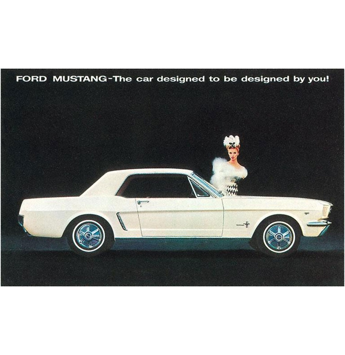 Mustang - Vintage Foto