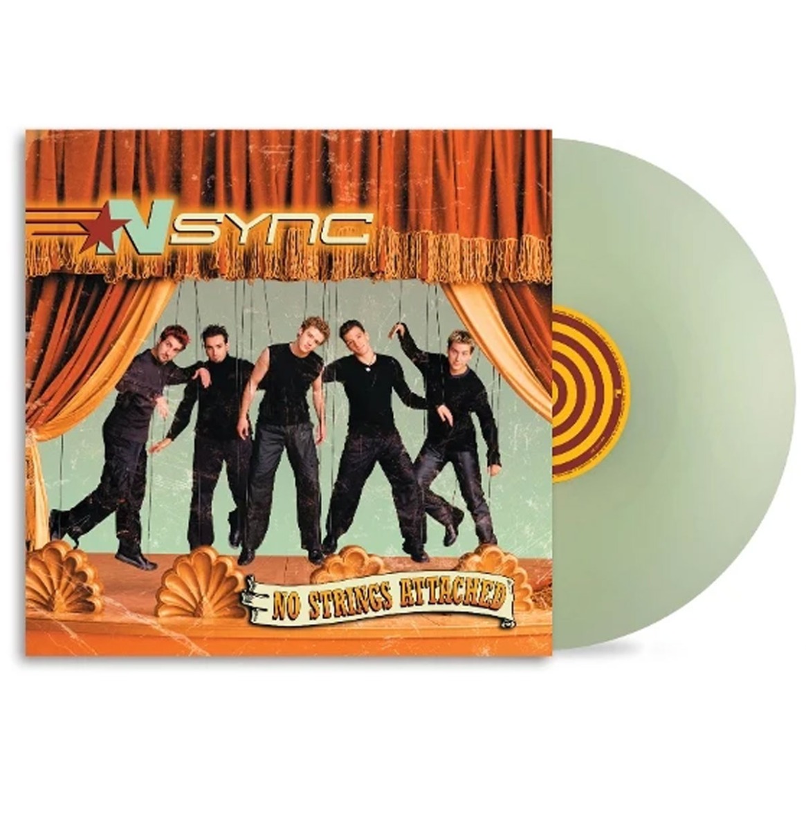 *NSYNC - No Strings Attached (Translucent Green Vinyl) (LP) | Fiftiesstore