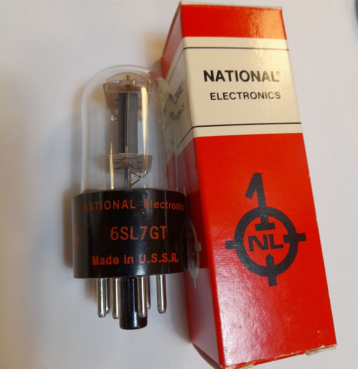 National Electronics 6SL7GT Versterker Buis | Fiftiesstore