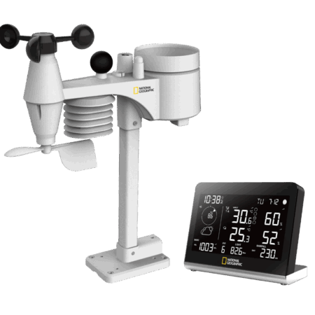 National Geographic Draadloos Weerstation SC 8-in-1 Buitensensor