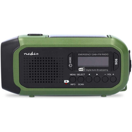 Nedis RDDBCR2000GN Noodradio DAB radio Groen | Nedis