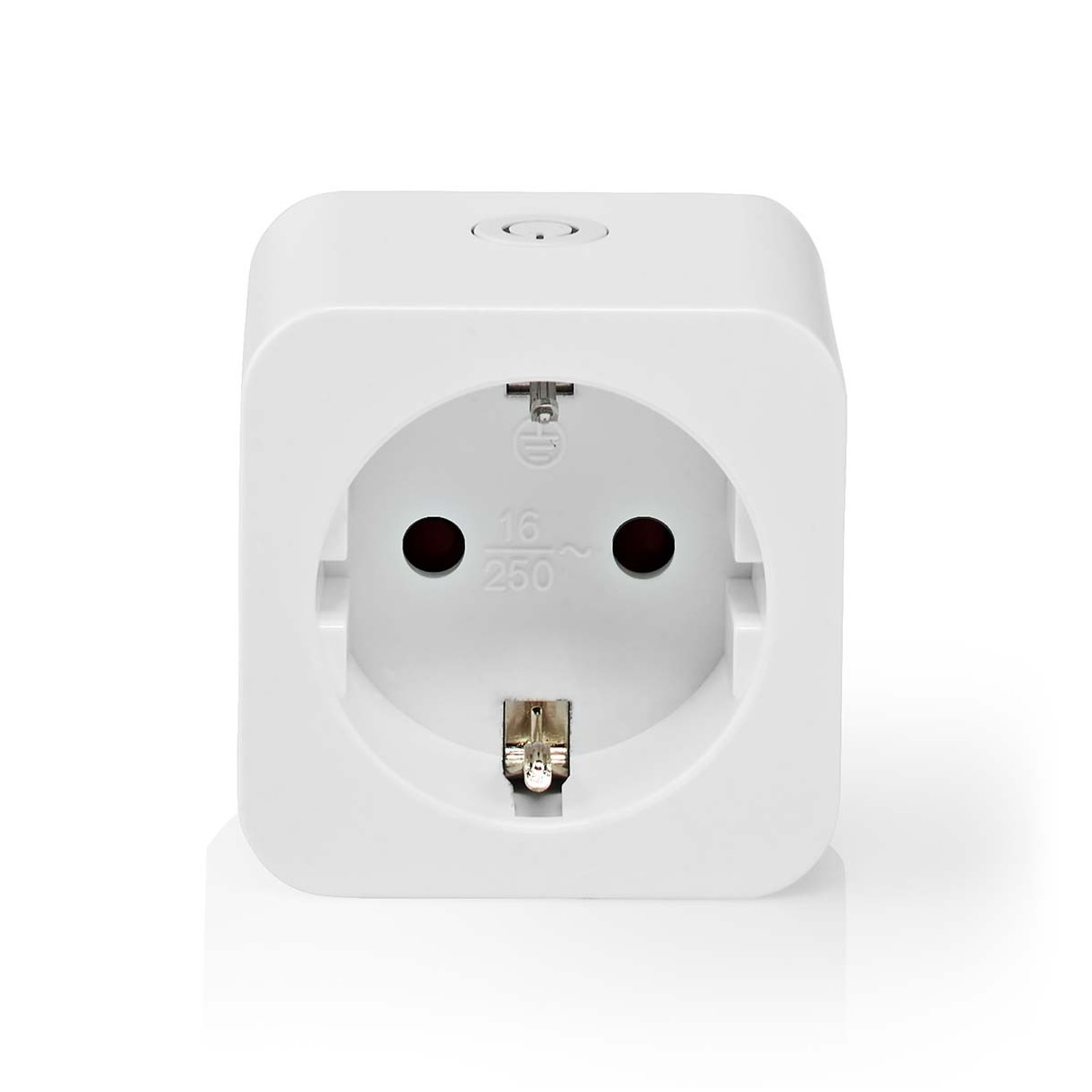 Nedis SmartLife Slimme Stekker | Zigbee 3.0 | Energiemeter | 3680 W | Hybrid (CEE 7/7) | Android / IOS Smart home accessoire | Nedis