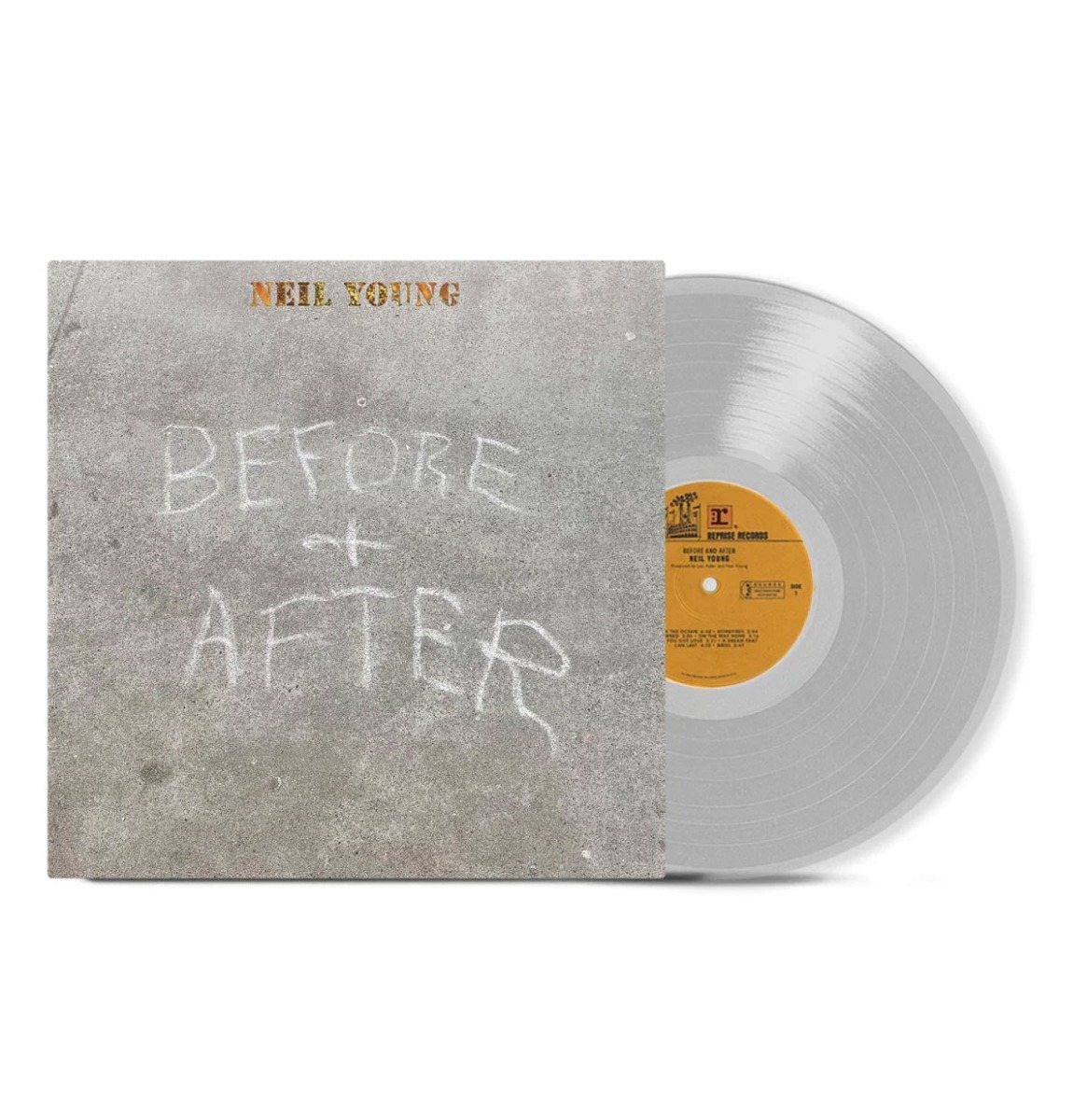 Neil Young - Before And After (Doorzichtig Vinyl) (LP) | Fiftiesstore