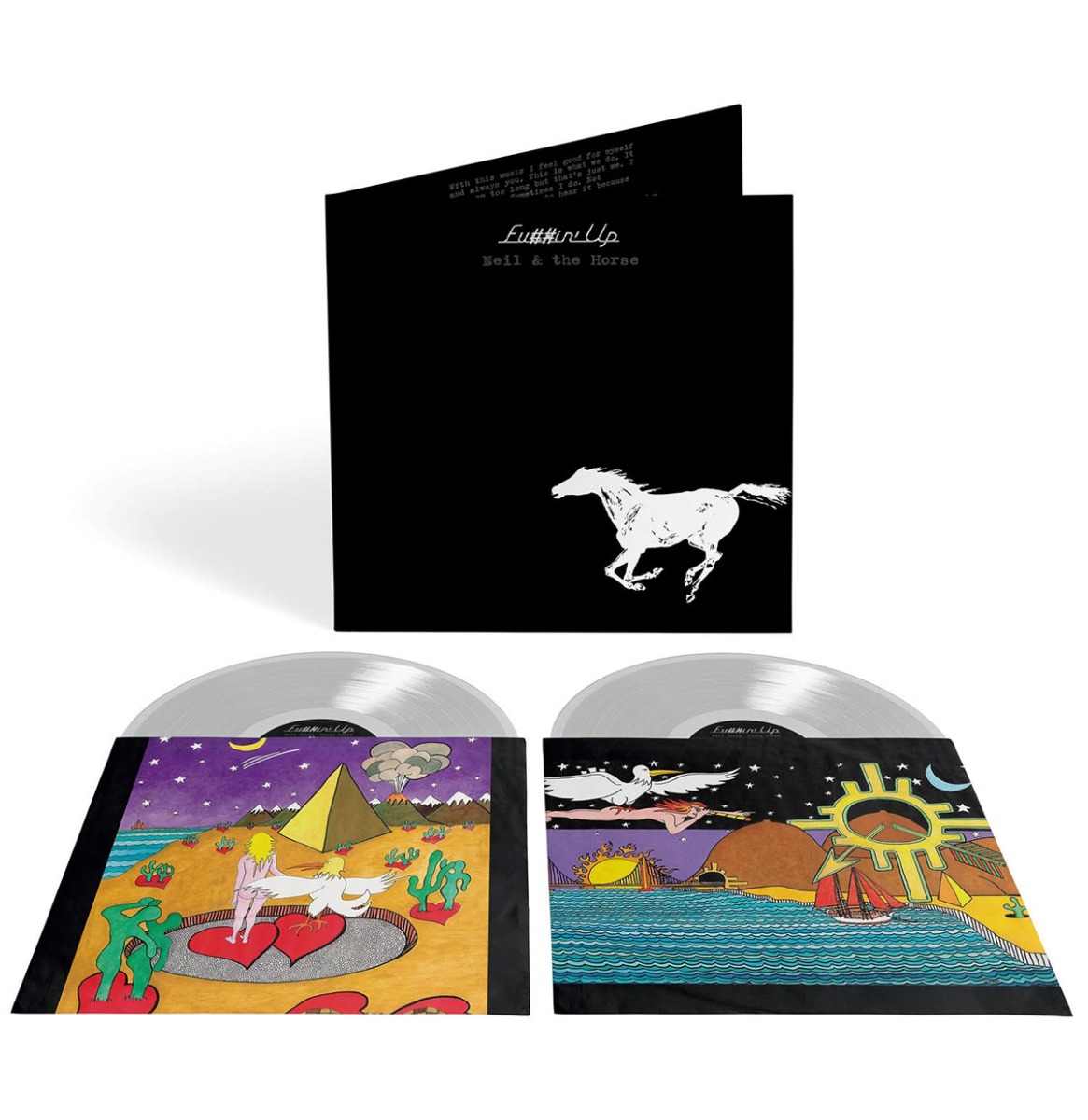 Neil Young - Fuckin' Up (Doorzichtig Vinyl) (Record Store Day 2024) 2 LAATSTE STUKS | 18% korting (LP) | Fiftiesstore