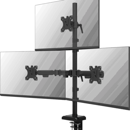 Neomounts NERO DS60-600BL2-1 Monitorarm Zwart