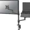 Neomounts NEXT Lite DS20-425BL2 Monitor- en laptoparm Zwart