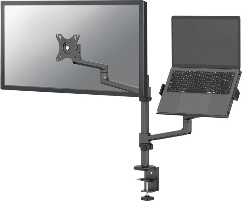 Neomounts NEXT Lite DS20-425BL2 Monitor- en laptoparm Zwart