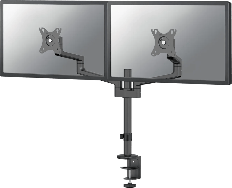 Neomounts NEXT Lite DS60-425BL2 Ruimtebesparende Monitorarm Zwart