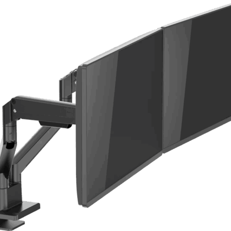 Neomounts NEXT Slim DS70-250BL2 Monitorarm Gasgeveerd Zwart
