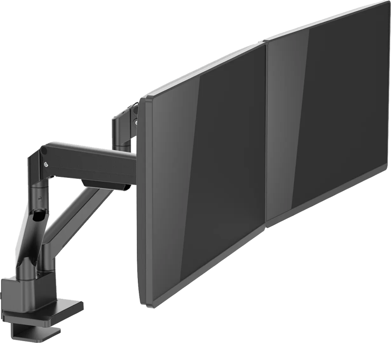 Neomounts NEXT Slim DS70-250BL2 Monitorarm Gasgeveerd Zwart
