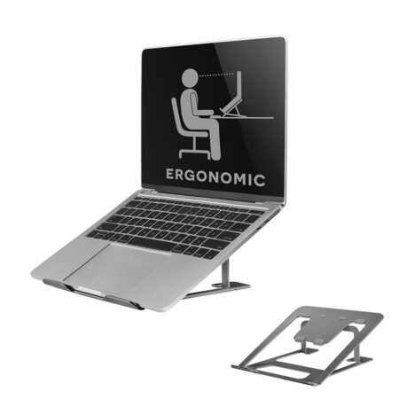 Neomounts NSLS085 Laptopstandaard Grijs | Neomounts