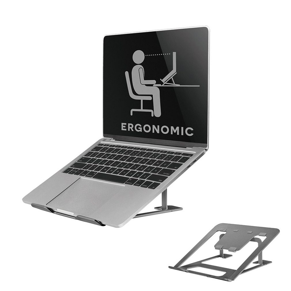 Neomounts NSLS085 Laptopstandaard Grijs | Neomounts