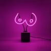 Neon Sign - Boobs (Op Betonnen Basis) | Fiftiesstore
