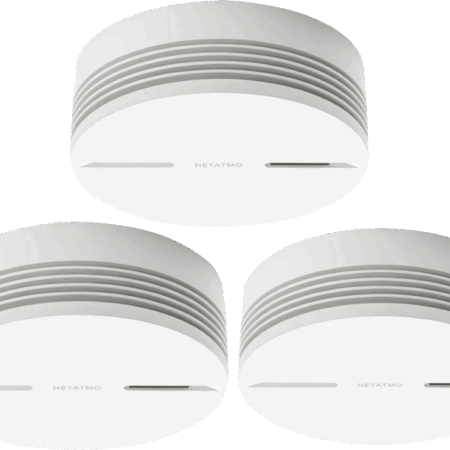 Netatmo Slimme Rookmelder (10 jaar) 3-Pack