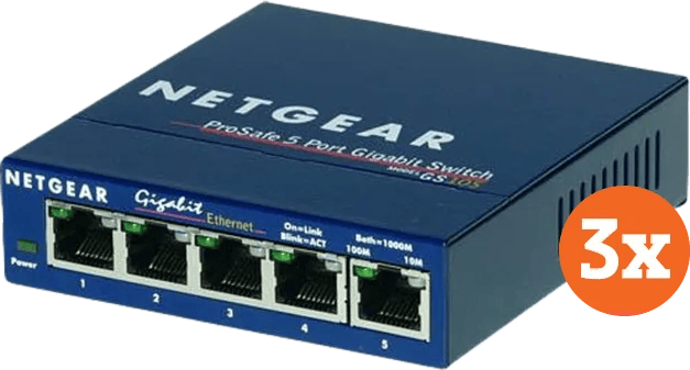 Netgear GS105 3-Pack