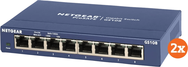 Netgear GS108 Duo Pack