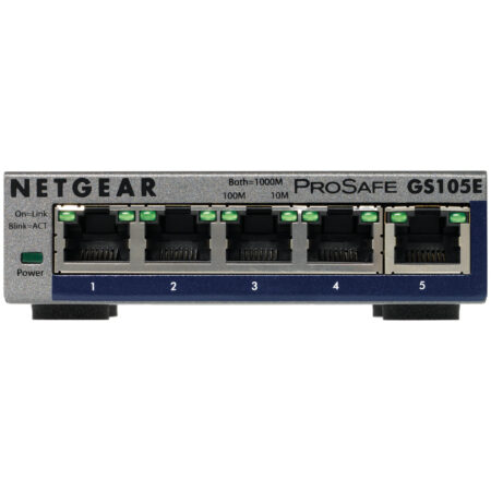 Netgear ProSafe Plus GS105E Switch Grijs | Netgear
