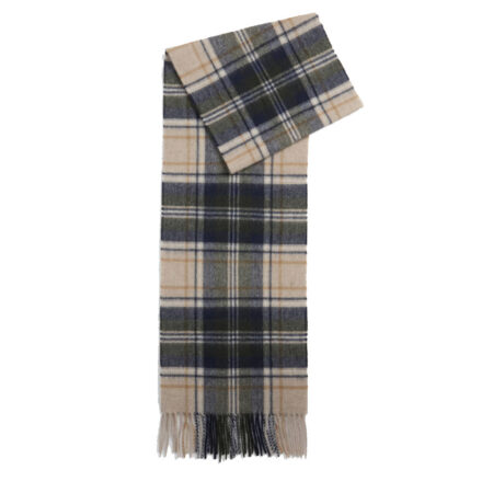 New Check Tartan Sand Beige Plaid | Barbour