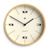 Newgate Bali Wandklok in Bamboe - Lines | Fiftiesstore