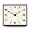 Newgate Box Office Wandklok - Zwart en Cream | Fiftiesstore