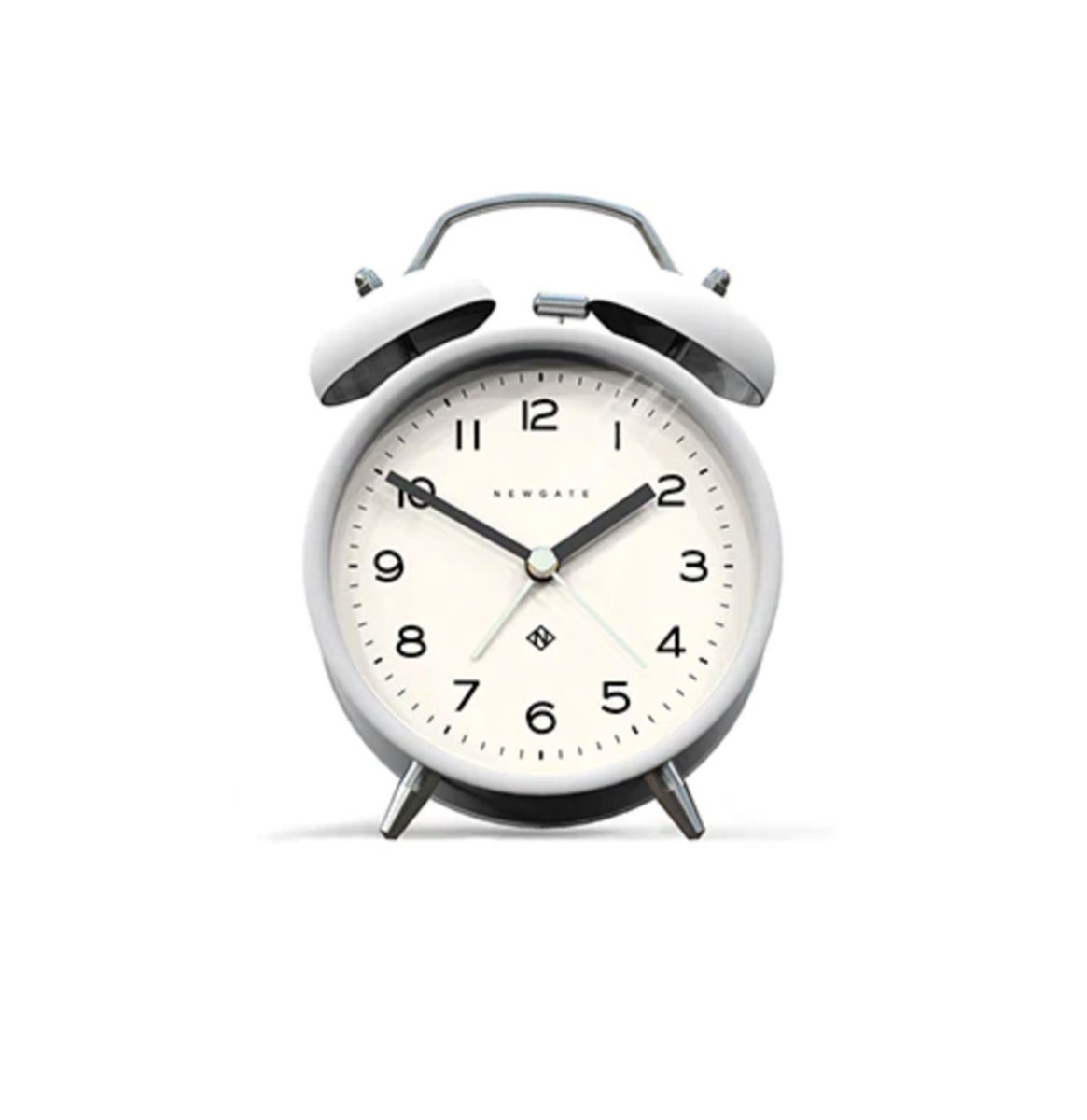 Newgate Echo Wekker - Wit | Fiftiesstore
