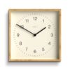 Newgate Fiji Wandklok in Bamboe - Numbers | Fiftiesstore