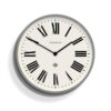 Newgate Italian Number Three Wandklok- Grijs | Fiftiesstore