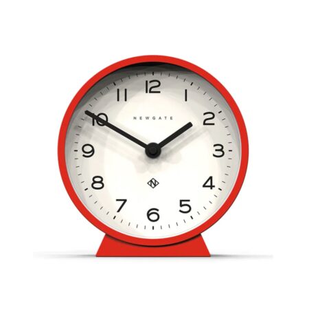 Newgate M Mantel Echo Klok - Rood | Fiftiesstore