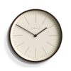 Newgate Mr Clarke Marker Wandklok in Donker Hout | Fiftiesstore