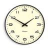 Newgate Radio City Wandklok in Zwart | Fiftiesstore