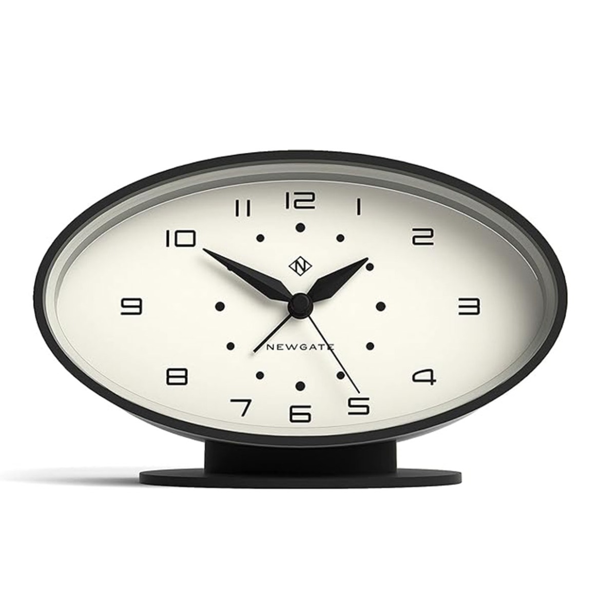 Newgate Ronnie Wekker Klok - Zwart | Fiftiesstore