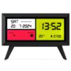 Newgate Spectronoma LCD Alarm Klok - Zwart | Fiftiesstore