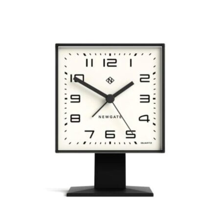 Newgate Victor Klok Met Wekker - Zwart | Fiftiesstore