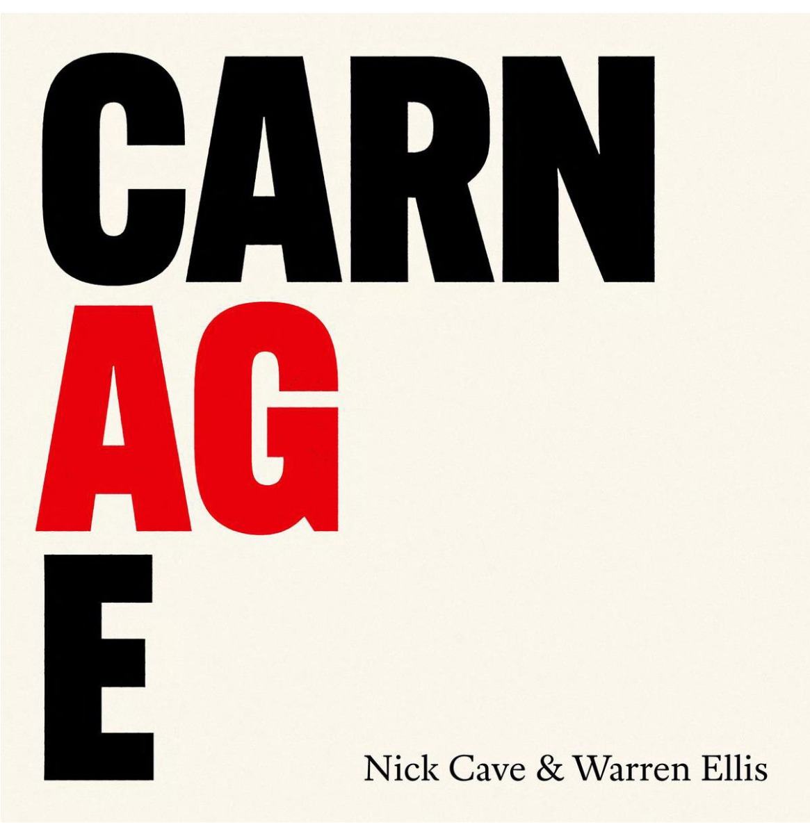 Nick Cave & Warren Ellis - Carnage (LP) | Fiftiesstore