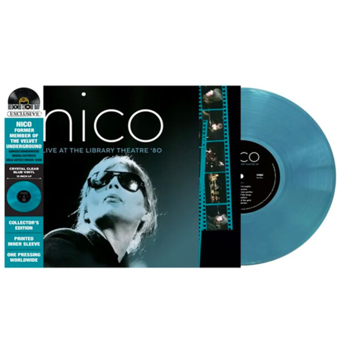 Nico - Live At The Library Theatre '80 (Gekleurd Vinyl) (Record Store Day 2023) | 6% korting (LP) | Fiftiesstore
