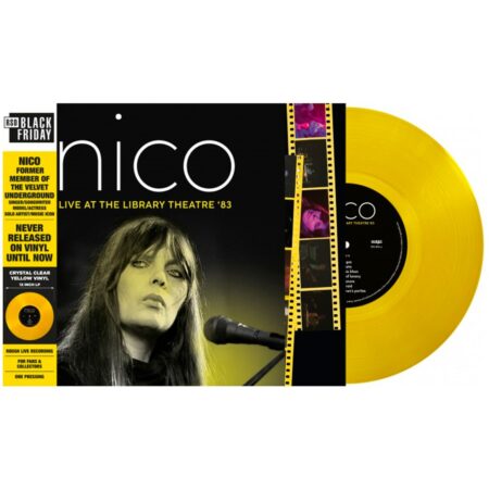 Nico - Live At The Library Theatre '83 (Gekleurd Vinyl) (Record Store Day Black Friday 2022) | 10% korting (LP) | Fiftiesstore