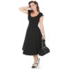 Nightlife Swing Dress Black-XXXXL | 37% korting | Stop Staring
