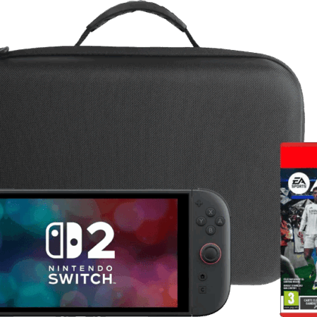 Nintendo Switch 2 + EA Sports FC 26 + BlueBuilt Travelcase