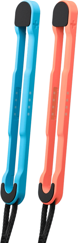 Nintendo Switch 2 Joy-Con Polsbandjes Set Blauw/Rood