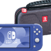 Nintendo Switch Lite Blauw + Bigben Beschermtas