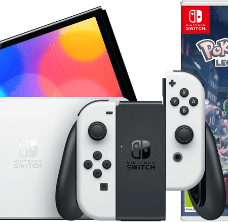 Nintendo Switch OLED Wit + Pokémon Legends: Z-A