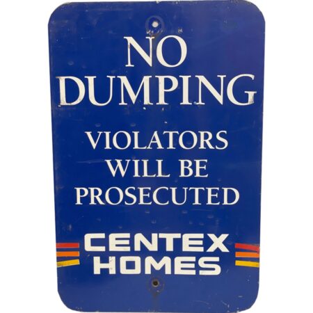 No Dumping