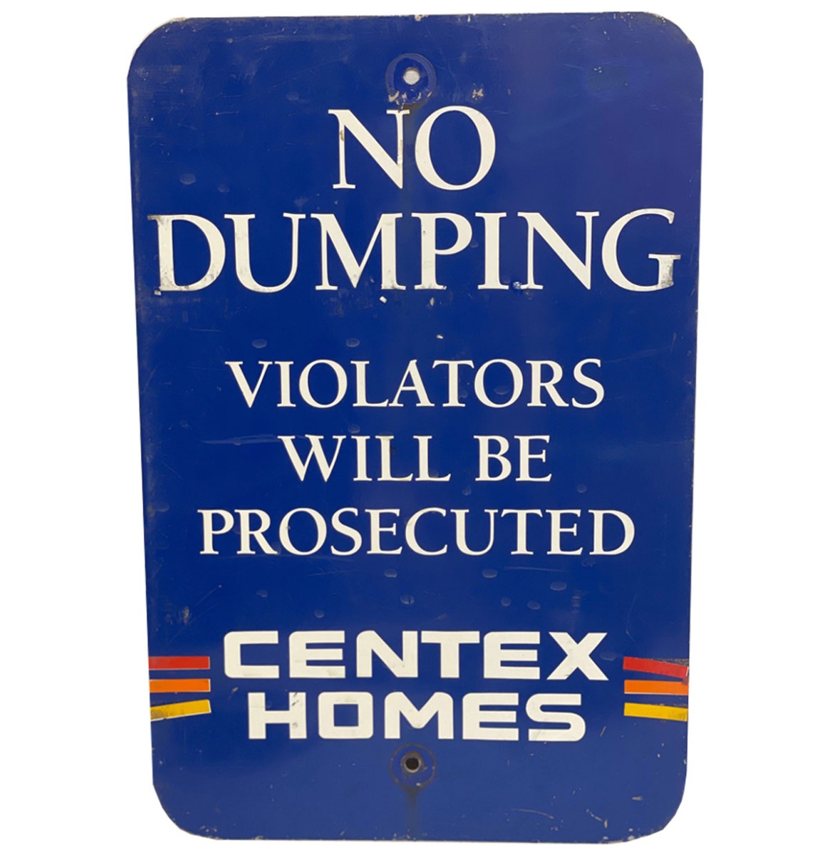 No Dumping