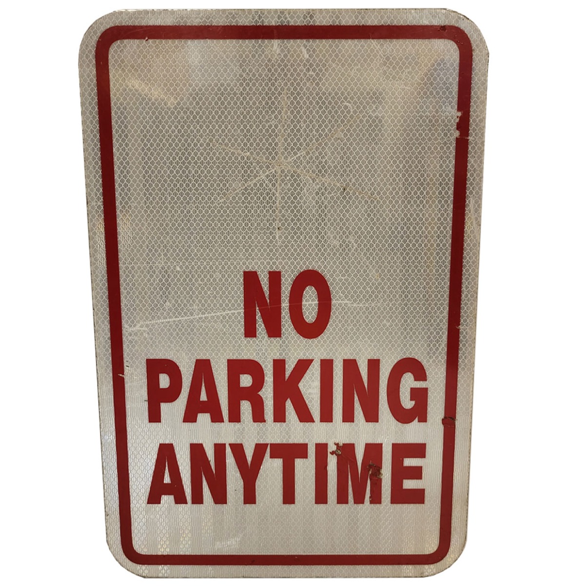 No Parking Anytime Metalen Straatbord - Origineel - 46 x 32 cm | The Dutch Pickers