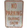 No Parking During Snow Straatbord - Origineel | The Dutch Pickers