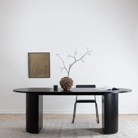 Nohr Deens Ovale Eettafel 'Fionna' 200 x 90cm