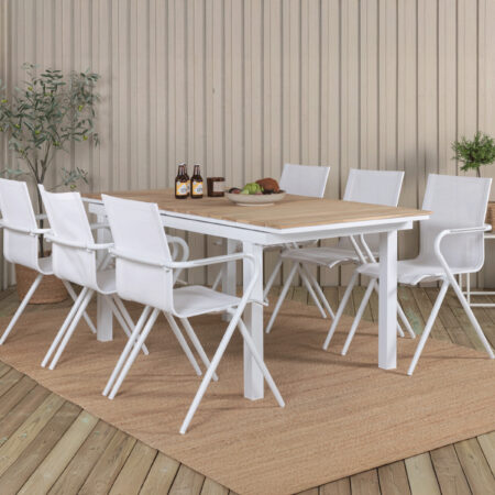 Nohr Uitschuifbare Tuintafel 'Constantina' Teakhout