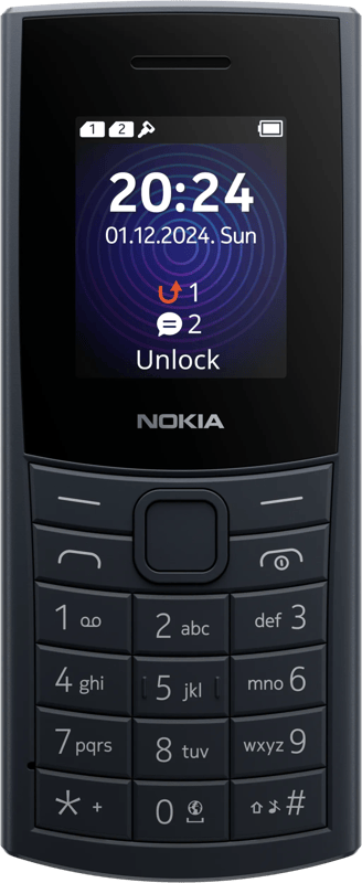 Nokia 110 128MB Blauw 4G