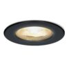 Nola LED inbouwspot - Lage inbouwdiepte (49mm) - 5 Watt 450 lumen - 2700K warm wit - Dimbaar - Rond - IP65 waterdicht voor binnen